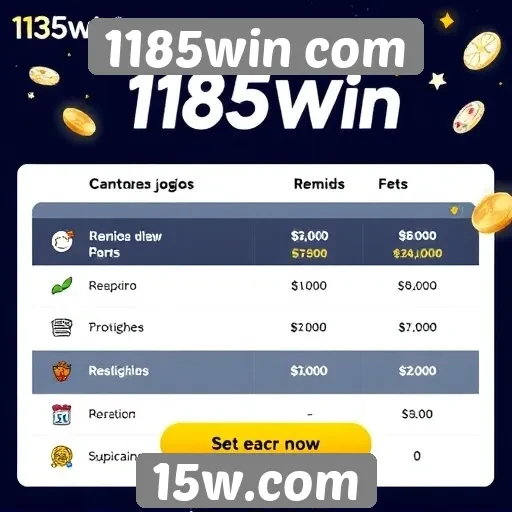 Análise das ofertas de jogos no site 1185win
