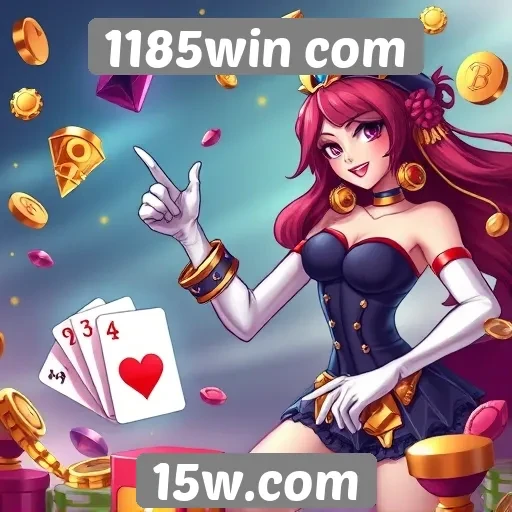 Variedade de jogos disponíveis em 1185win com