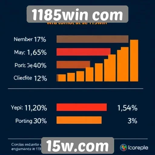 Estatísticas sobre o número de usuários da 1185win
